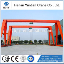 Widely Use Light Weight Double Beam Gantry Crane 20 Ton